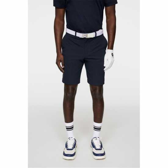 J Lindeberg Golf Vent Tight Shrt Sn53 JL Navy Голф пълна разпродажба