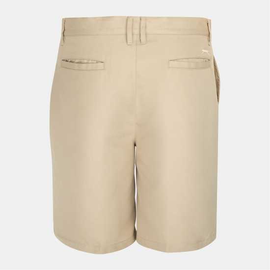 Slazenger Мъжки Шорти За Голф Golf Shorts Mens Taupe 