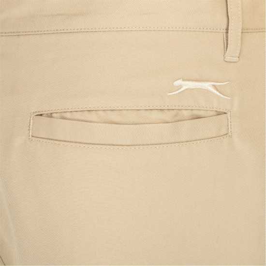 Slazenger Мъжки Шорти За Голф Golf Shorts Mens Taupe 