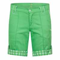 Puma Golf Jacquard Short Womens Green Дамско голф облекло