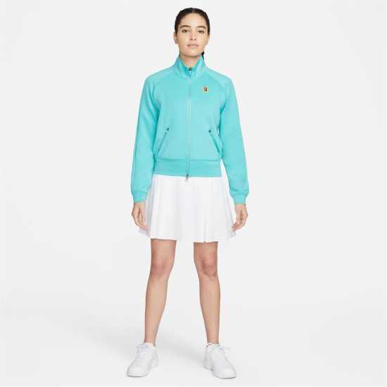 Nike Дамска Пола Long Drifit Golf Skirt Womens White/White Дамски къси панталони