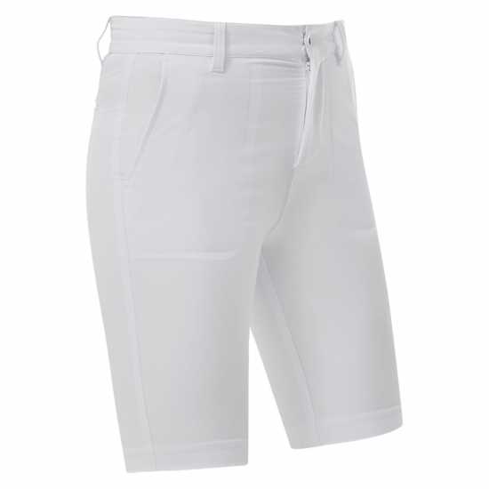 Footjoy Stretch Shorts White - Дамски къси панталони