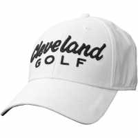 Cleveland Logo Cap White/Black Голф пълна разпродажба