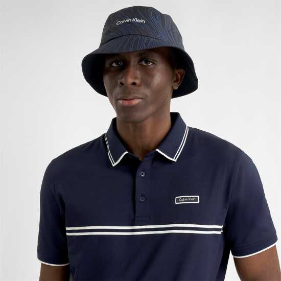 Calvin Klein Golf Men's Golf Cap Marble Print Calvin Klein Golf Men's Golf Cap Marble Print