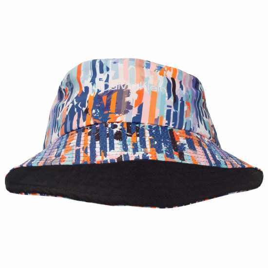 Calvin Klein Golf Men's Golf Cap Glitch Print Calvin Klein Golf Men's Golf Cap Glitch Print