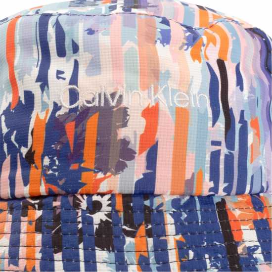 Calvin Klein Golf Men's Golf Cap Glitch Print Calvin Klein Golf Men's Golf Cap Glitch Print