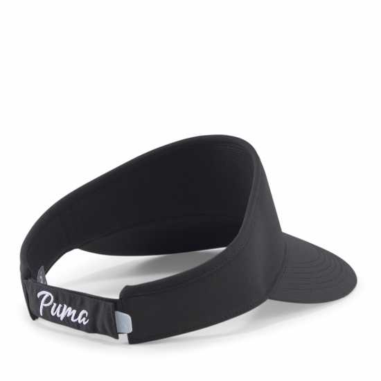 Puma Men's P Visor Adjustable Golf Cap Brt White/Bl Puma Men's P Visor Adjustable Golf Cap Brt White/Bl