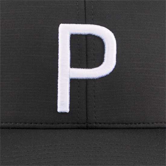 Puma Logo Cap Black White Голф пълна разпродажба