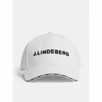 J Lindeberg Golf Hennric Cap Sn99 Бяло Шапки с козирка