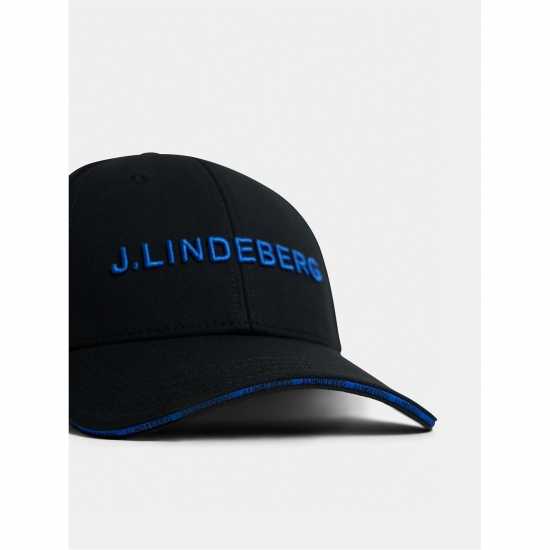 J Lindeberg Golf Hennric Cap Sn99 Черно Шапки с козирка