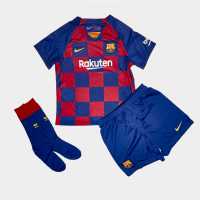 Barcelona 2019/20 Home Little Kids' Soccer Kit