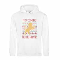 Classicos De Futebol England Fan Hoodie It's Coming Ho Home Коледни пуловери