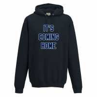 Classicos De Futebol England Fan Hoodie It's Coming Home Blue Коледни пуловери