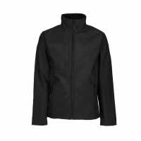 Regatta Octagon Ii Printable 3 Layer Jacket Black(Black) Мъжко облекло за едри хора