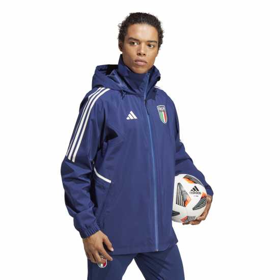 Adidas Italy Rain Jacket 2022 Adults  Футболни екипи за бягане
