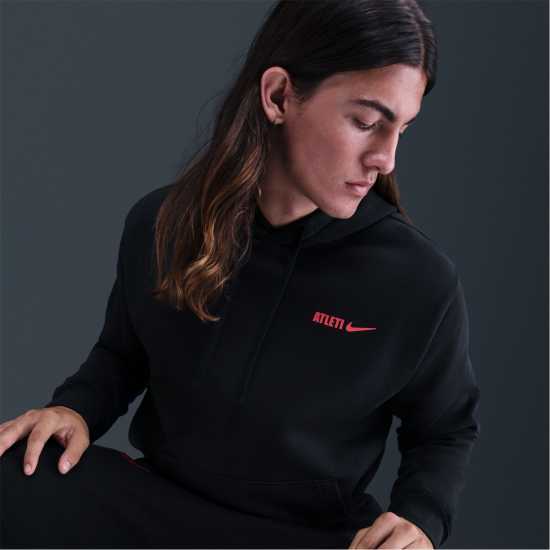 Nike Atletico Madrid Club Hoodie Mens Nike Atletico Madrid Club Hoodie Mens