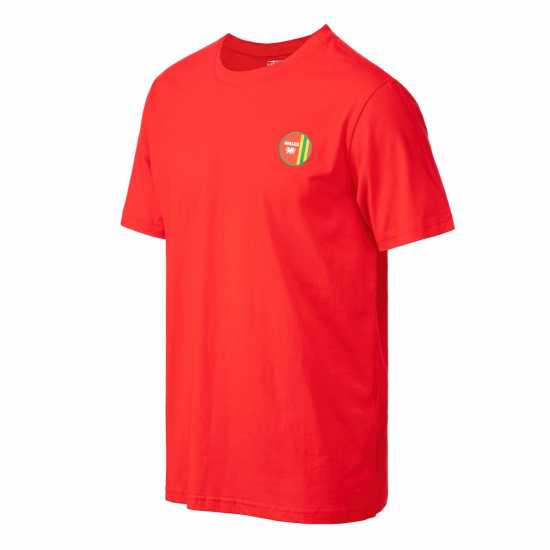 Team Мъжка Риза Fan T-Shirt Mens Wales Мъжки ризи