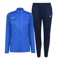 Nike Park 20 Tracksuit Set Womens Blue/White Дамски спортни екипи