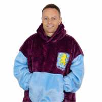 Team Football Officially Licensed Sherpa Fleece Hoodie For Adults Aston Villa FC Team Football Officially Licensed Sherpa Fleece Hoodie For Adults Aston Villa FC