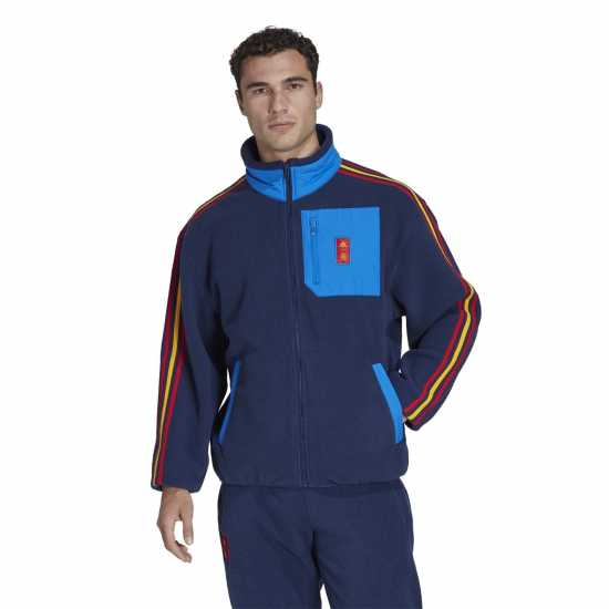 Adidas Мъжко Яке Полар Spain Fleece Jacket Mens  Футболни екипи за бягане