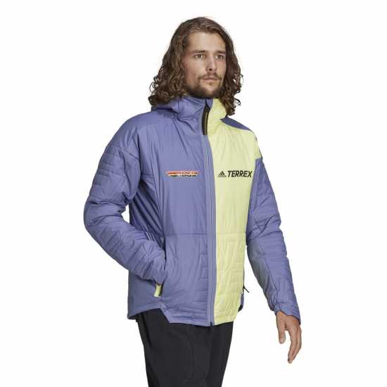 Adidas Ватирано Яке Terrex Myshelter Primaloft Hooded Padded Jacket Me  