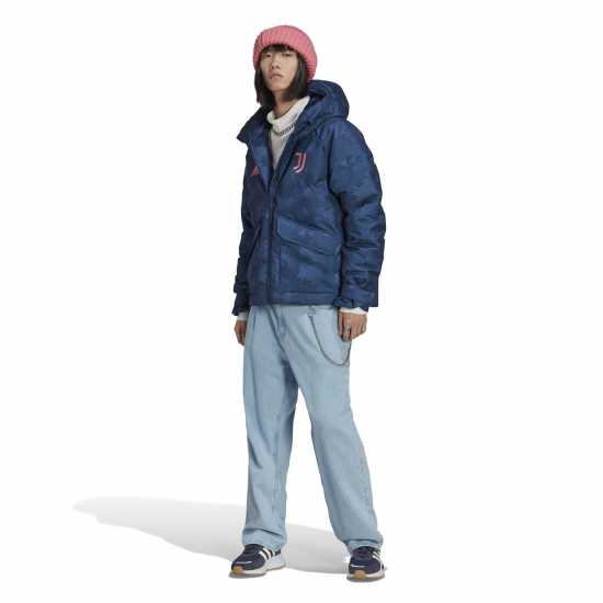 Мъжки якета и палта Adidas Juventus Lifestyler Jacket Adults Adidas Juventus Lifestyler Jacket Adults Мъжки якета и палта