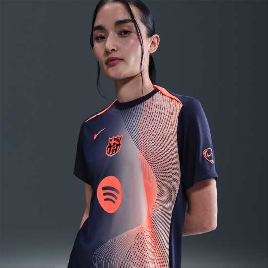 Nike Barcelona Third Pre Match 2025 2026 Shirt Womens Nike Barcelona Third Pre Match 2025 2026 Shirt Womens