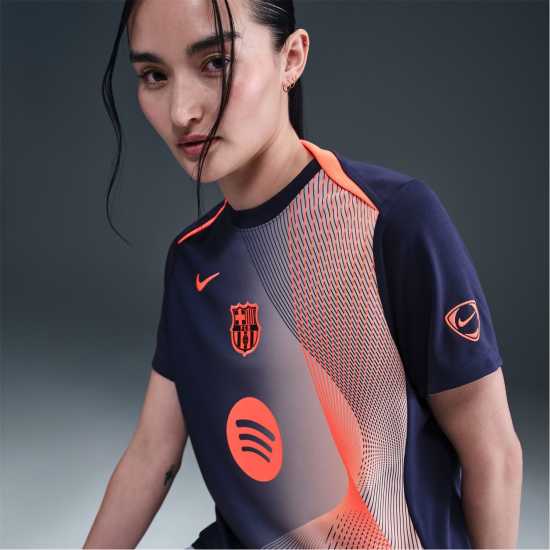 Nike Barcelona Third Pre Match 2025 2026 Shirt Womens Nike Barcelona Third Pre Match 2025 2026 Shirt Womens