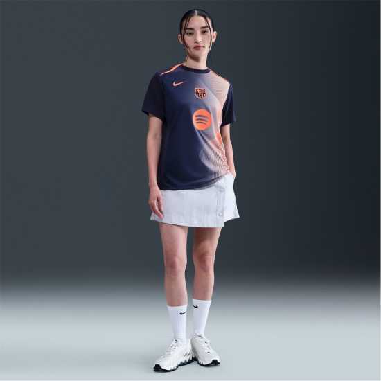 Nike Barcelona Third Pre Match 2025 2026 Shirt Womens Nike Barcelona Third Pre Match 2025 2026 Shirt Womens