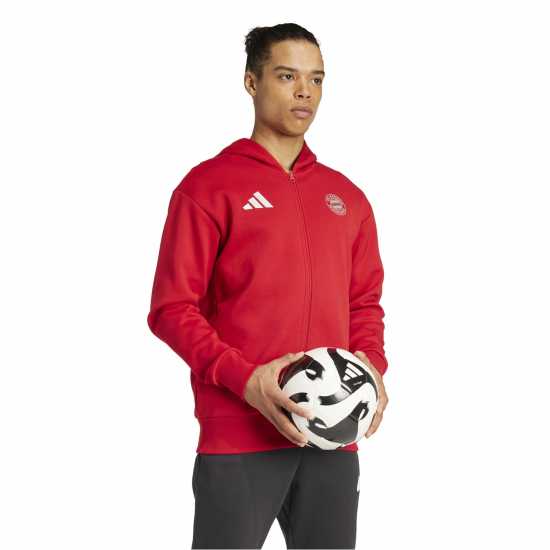 Adidas Мъжко Спортно Горнище Fcb Anth Jkt Tracksuit Top Mens  