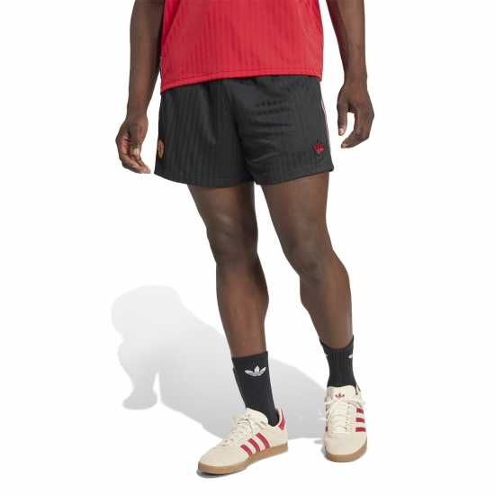 Adidas Manchester United Fc Terrace Icons Shorts Adults Adidas Manchester United Fc Terrace Icons Shorts Adults
