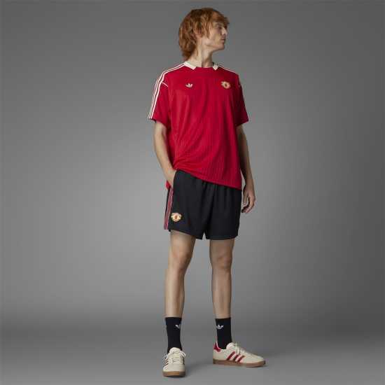 Adidas Manchester United Fc Terrace Icons Shorts Adults Adidas Manchester United Fc Terrace Icons Shorts Adults