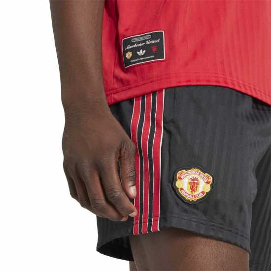Adidas Manchester United Fc Terrace Icons Shorts Adults Adidas Manchester United Fc Terrace Icons Shorts Adults