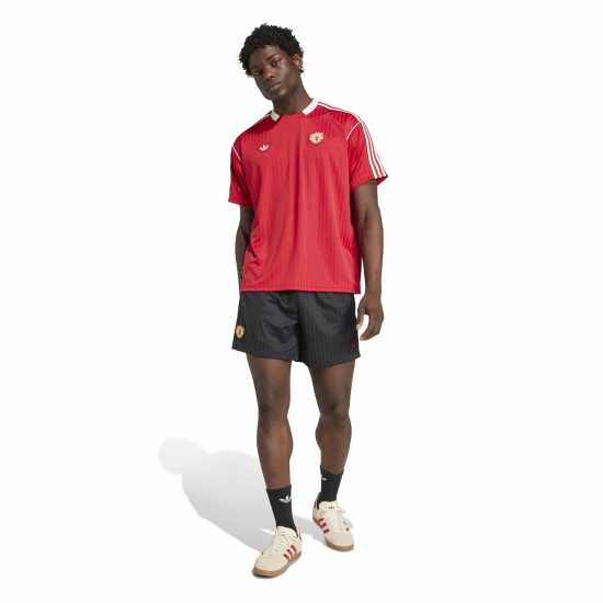 Adidas Manchester United Fc Terrace Icons Shorts Adults Adidas Manchester United Fc Terrace Icons Shorts Adults