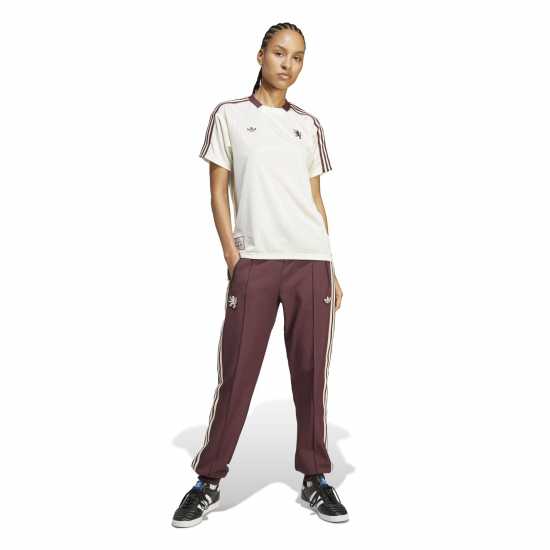 Adidas Olympique Lyonnais Terrace 2024 2025 Icons Tracksuit Bottoms Womens Adidas Olympique Lyonnais Terrace 2024 2025 Icons Tracksuit Bottoms Womens