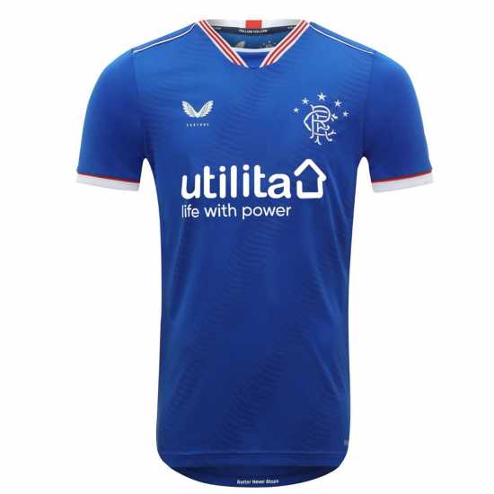 Домакинска Футболна Фланелка Rangers Home Shirt 2020 2021 Junior  - Футболна разпродажба