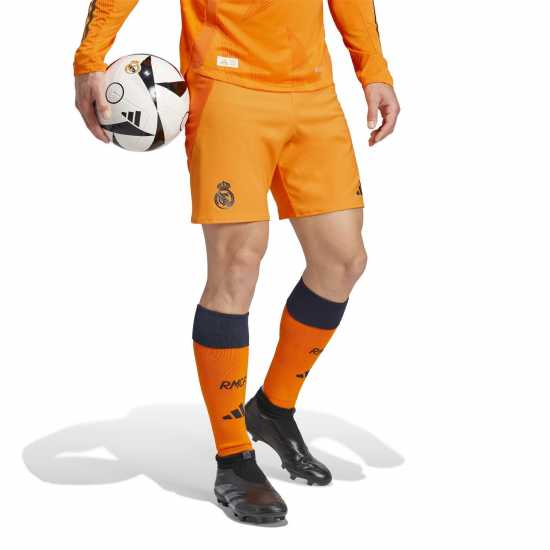Adidas Real Madrid Authentic Away Shorts 2024 2025 Adults  