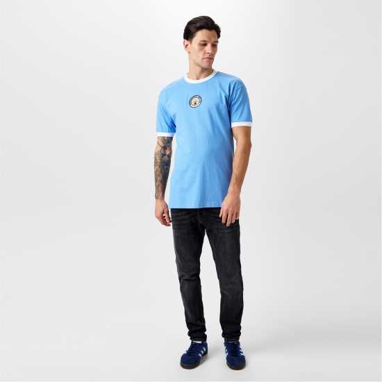 Домакинска Футболна Фланелка Score Draw Score Manchester City 1972 Home Shirt Mens Домакинска Футболна Фланелка Score Draw Score Manchester City 1972 Home Shirt Mens