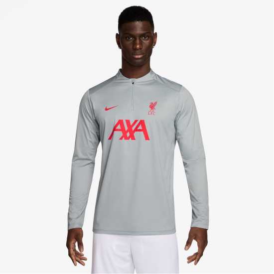 Мъжки горнища с цип Nike Liverpool Strike Third Drill Top Adults Nike Liverpool Strike Third Drill Top Adults Мъжки горнища с цип