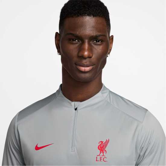 Мъжки горнища с цип Nike Liverpool Strike Third Drill Top Adults Nike Liverpool Strike Third Drill Top Adults Мъжки горнища с цип