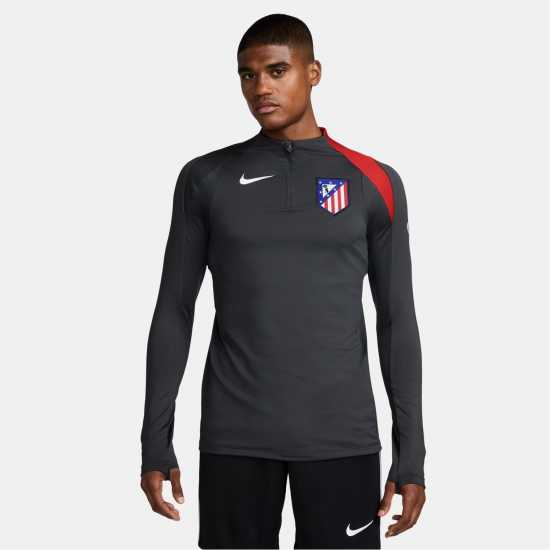 Nike Atletico Madrid Strike Third Drill Quarter Zip 2025 Adults  Мъжки горнища с цип