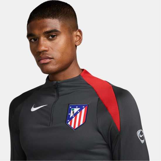 Nike Atletico Madrid Strike Third Drill Quarter Zip 2025 Adults  Мъжки горнища с цип