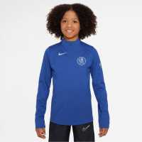 Детски горнища с цип Nike Chelsea Strike Drill Top 2025 2026 Juniors Nike Chelsea Strike Drill Top 2025 2026 Juniors Детски горнища с цип