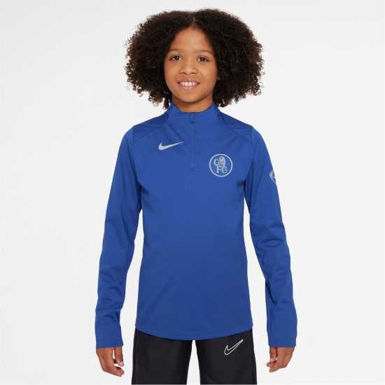 Nike Chelsea Strike Drill Top 2025 2026 Juniors  Детски горнища с цип