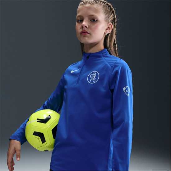 Nike Chelsea Strike Drill Top 2025 2026 Juniors  Детски горнища с цип
