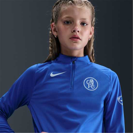 Nike Chelsea Strike Drill Top 2025 2026 Juniors  Детски горнища с цип