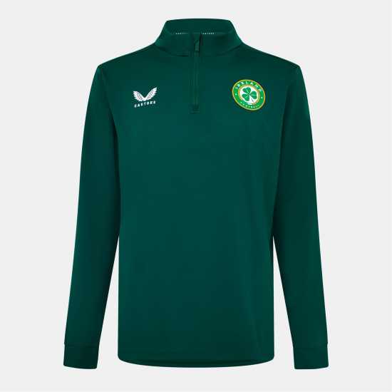 Мъжки горнища с цип Castore Ireland Quarter Zip Drill Top 2024 Mens Зелено Castore Ireland Quarter Zip Drill Top 2024 Mens Зелено Мъжки горнища с цип
