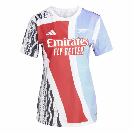 Adidas Arsenal Pre Match Shirt 2024 2025 Womens  