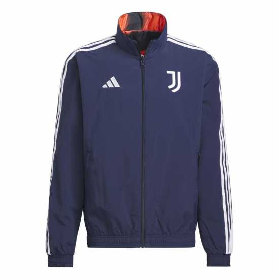 Футболни тренировъчни якета Adidas Juventus Anthem Jacket Adults Adidas Juventus Anthem Jacket Adults Футболни тренировъчни якета