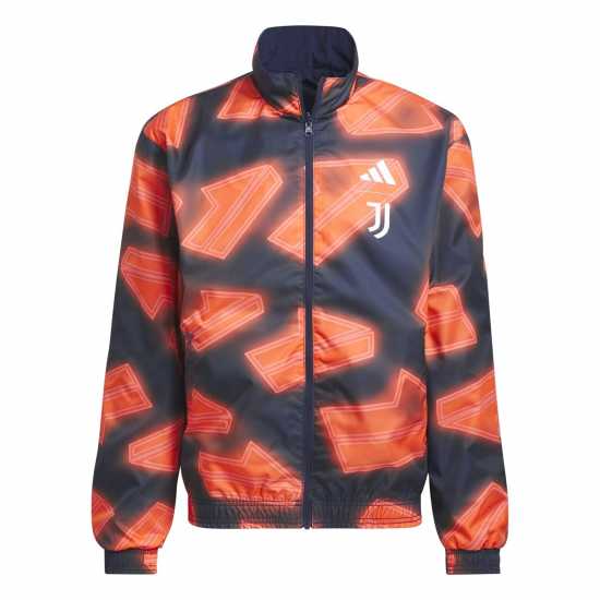 Футболни тренировъчни якета Adidas Juventus Anthem Jacket Adults Adidas Juventus Anthem Jacket Adults Футболни тренировъчни якета